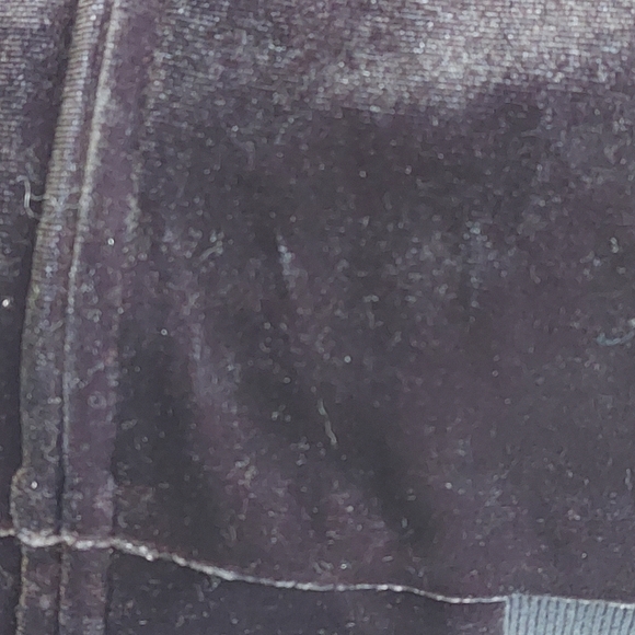 C R B Girl's Navy Velour Jacket - Picture 7 of 11